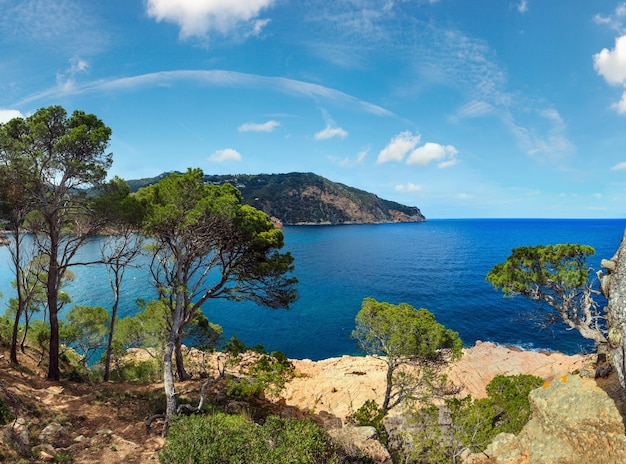 Sommerküste des Mittelmeers Spanien