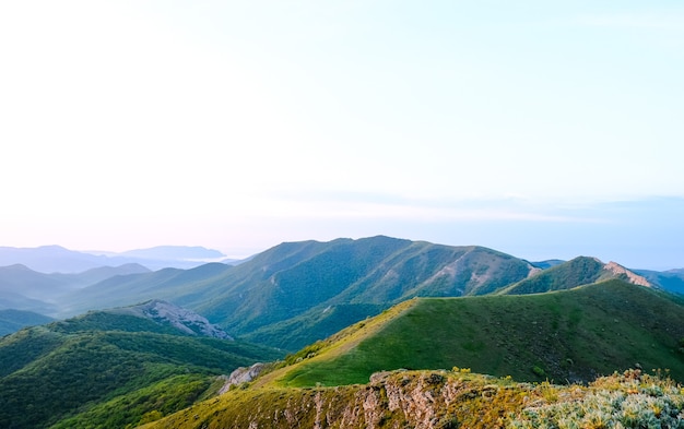 Sommerliche Berglandschaft