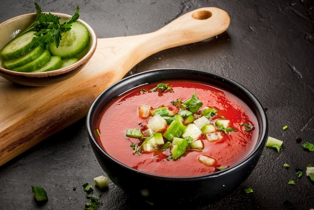 Sommersuppe Gazpacho