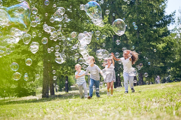 Sommertag im Freien verbringen