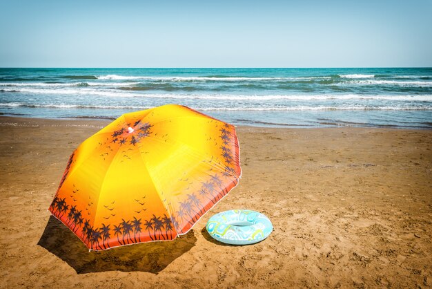 Sommerurlaub am Strand