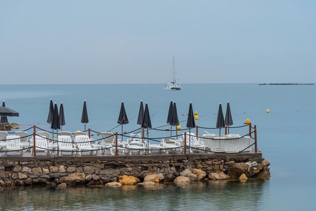 Sommerurlaub an der Mittelmeerküste Südfrankreichs in Antibes