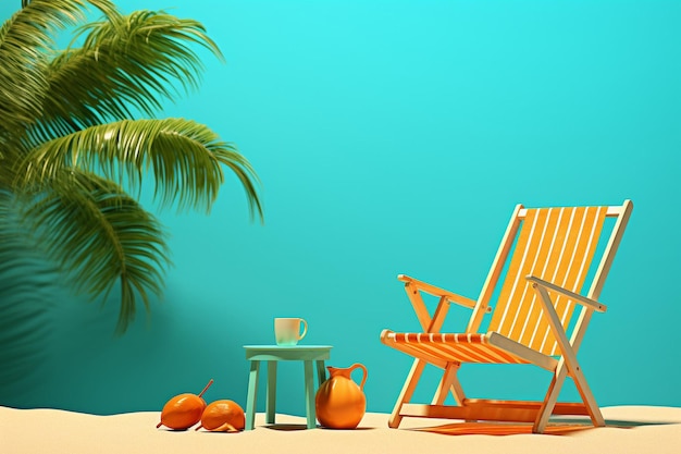 Sommerverkauf mit orange-grünem Hintergrund, professionelles Mehrzweckdesign
