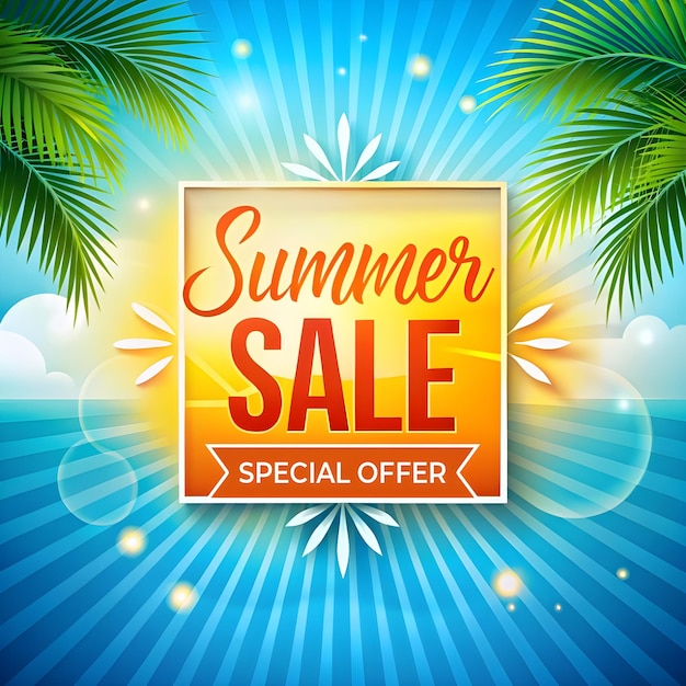 Sommerverkauf Sonderangebot