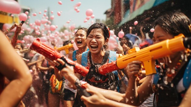 Songkran-Festival in Thailand