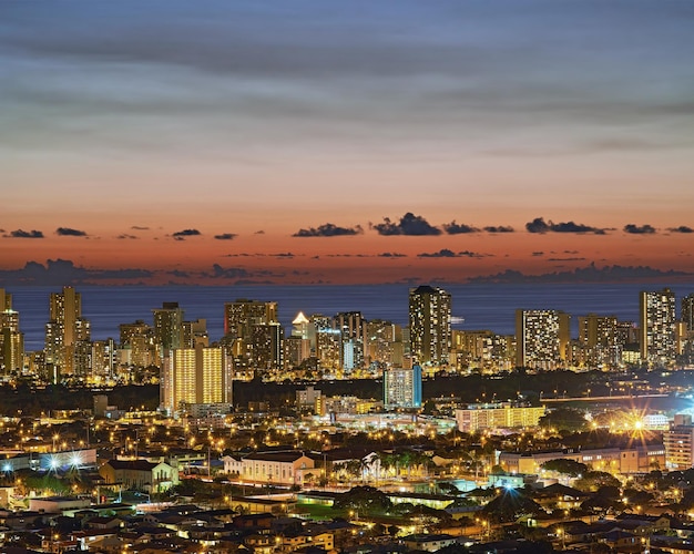 Sonhos de férias em Waikiki Waikiki Honolulu Oahu Havaí EUA