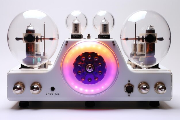 Foto sonic cosmos nebulavibes sound machine isoliert auf weißem hintergrund