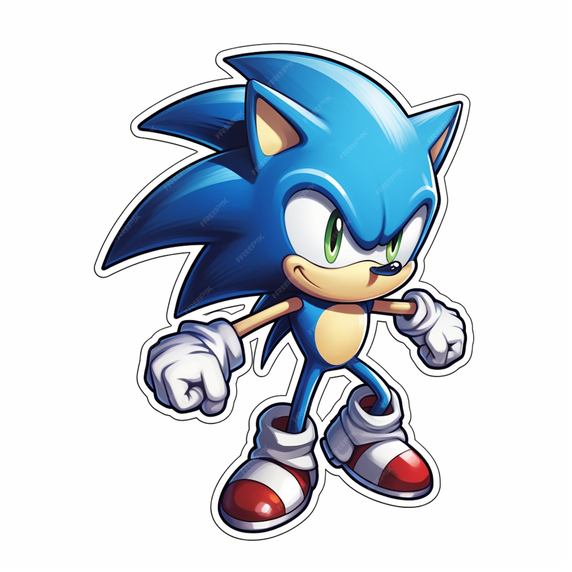 Sonic the hedgehog está pronto para lutar contra ia generativa