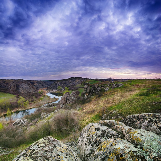 Sonnenaufgang am Canyon