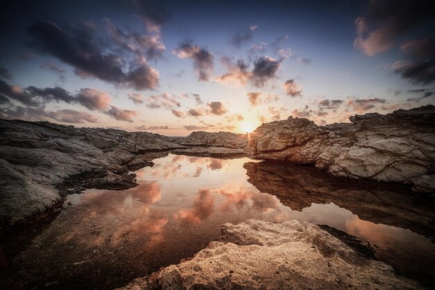 Sonnenaufgang am Meer