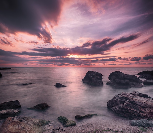 Sonnenaufgang am Meer