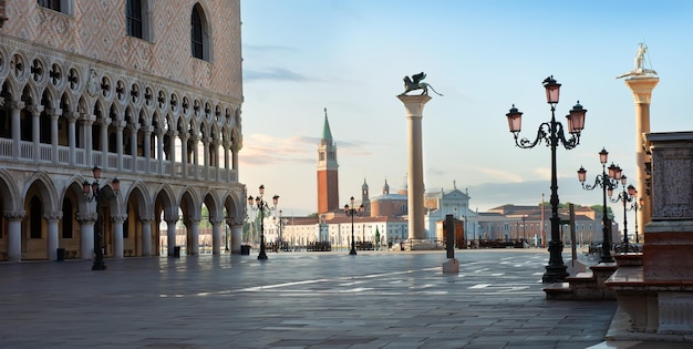 Sonnenaufgang am San Marco in Venedig, Italien