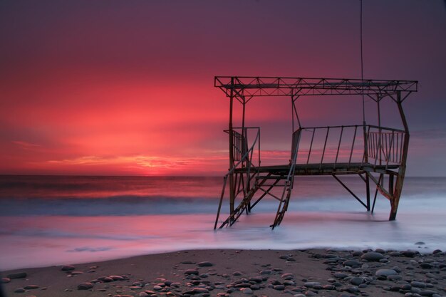 Sonnenaufgang auf dem Meer