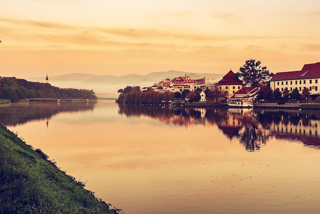 Sonnenaufgang in Maribor