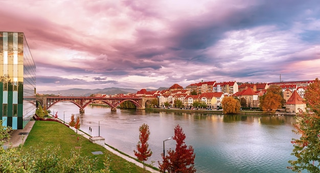 Sonnenaufgang in Maribor