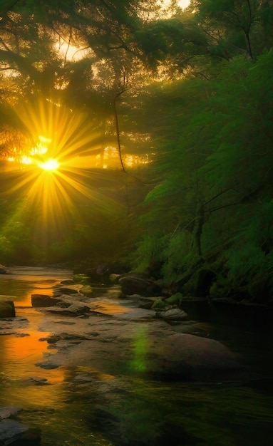 Sonnenaufgang Sonnenuntergang Natur Hintergrund