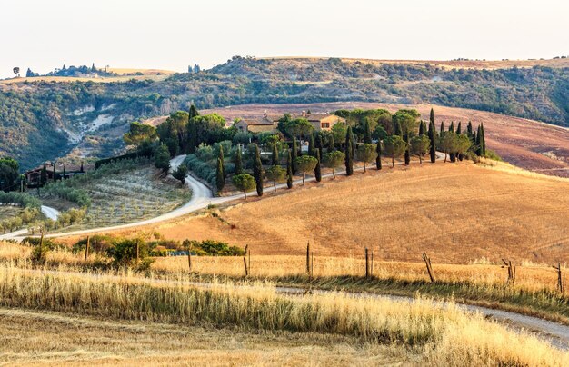 Sonnenaufganglandschaft Italien