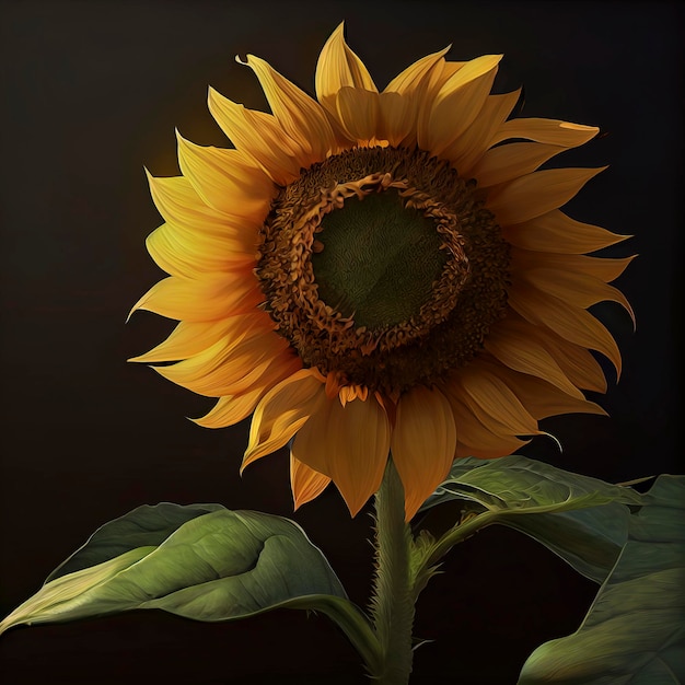 Sonnenblumen-Abbildung