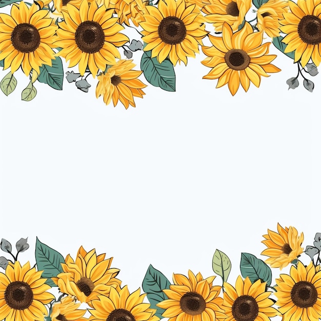 Sonnenblumen-Vektorgrafiken