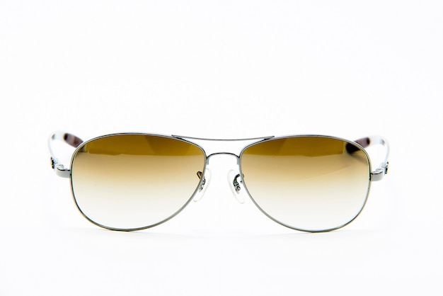 Sonnenbrille, getrenntes Weiß