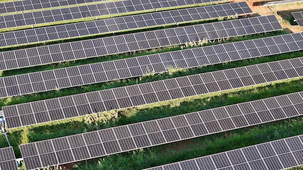 Sonnenenergieanlage in ländlichen Gebieten