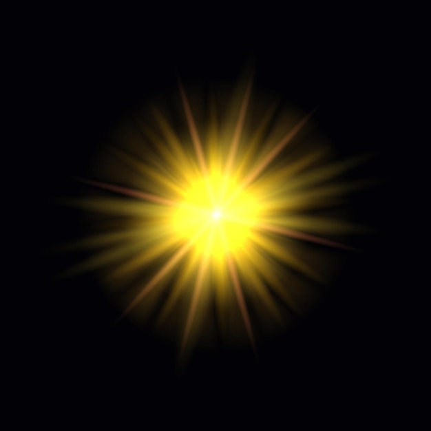 Sonnenflächenlicht spezielles Linsenflächenlicht-Effekt