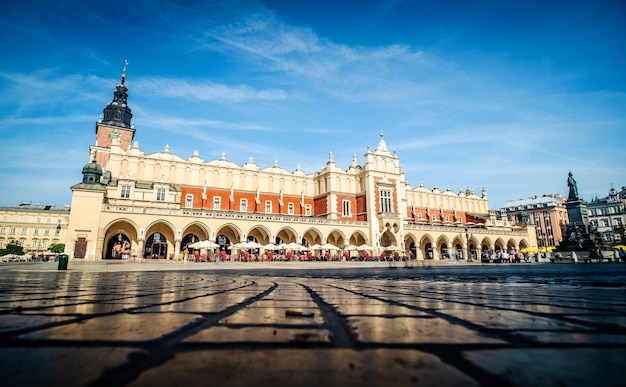 Sonnenschein-Marktgebäude in Krakau