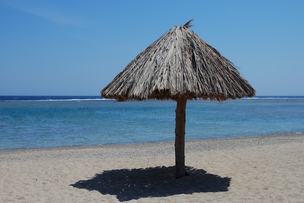 Sonnenschirm am Strand