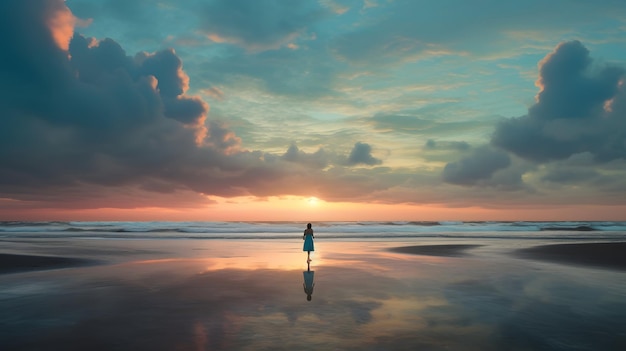 Sonnenstrand Illustration Hintergrund Tapeten Ozean Meer