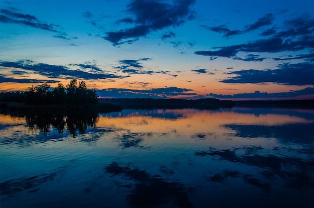 Sonnenuntergang am Finnischen Meerbusen