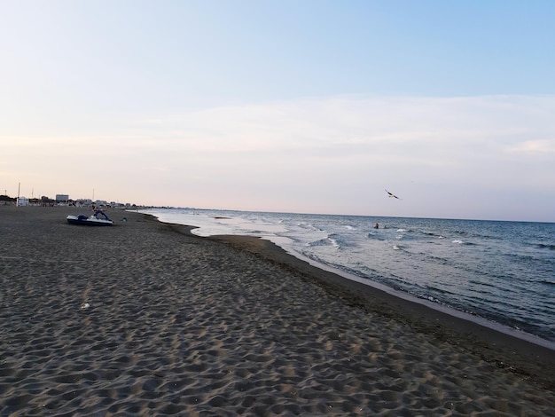 Foto sonnenuntergang am meer