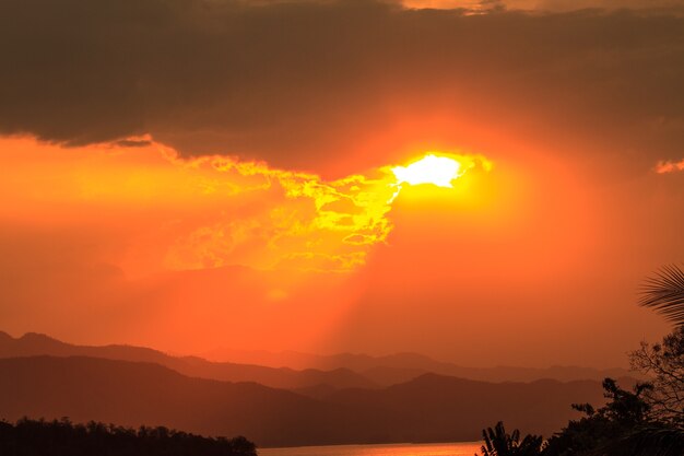 Sonnenuntergang am See