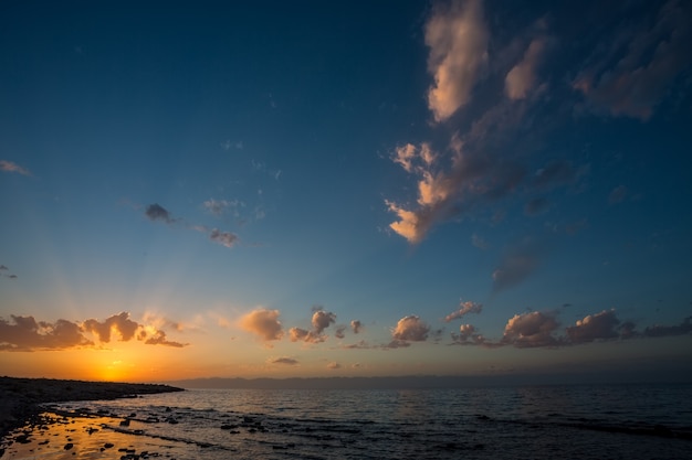 Sonnenuntergang am See