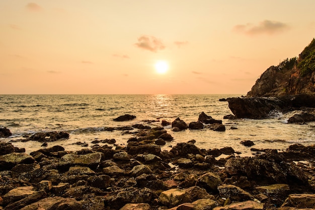 Sonnenuntergang am Strand