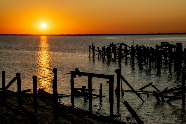 Sonnenuntergang am Strand