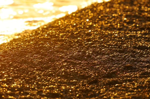 Sonnenuntergang am Strand