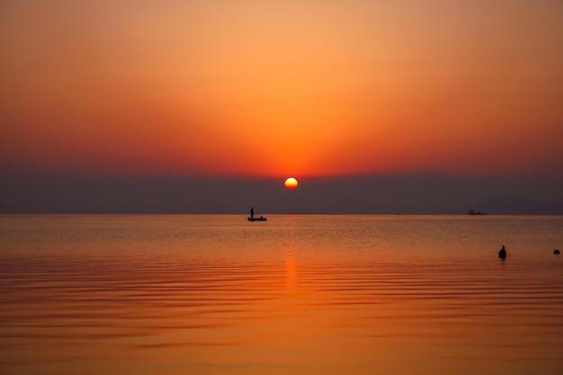 Sonnenuntergang am Strand