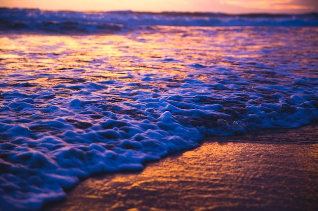 Sonnenuntergang am Strand