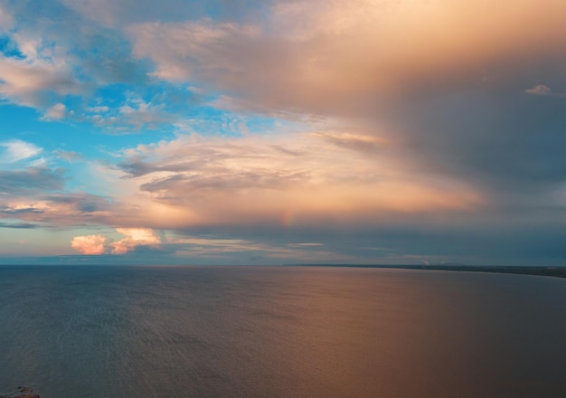 Sonnenuntergang auf dem Meer