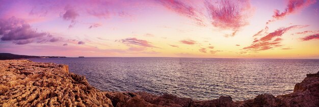 Sonnenuntergang auf dem Meer