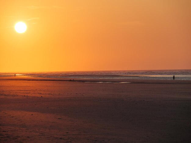 Sonnenuntergang auf der Insel Just