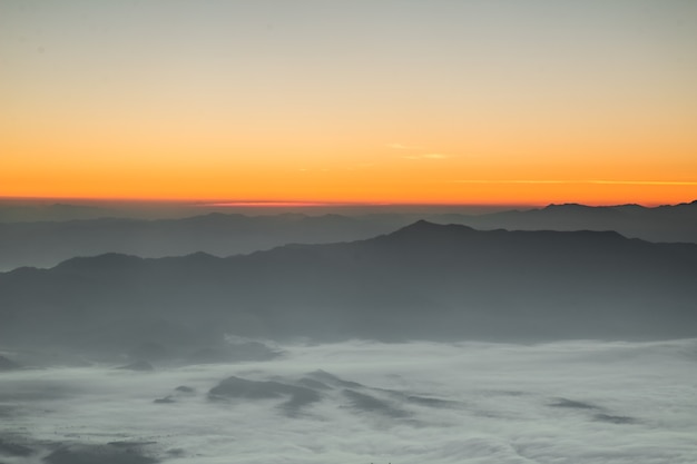 Sonnenuntergang Chiang Dao