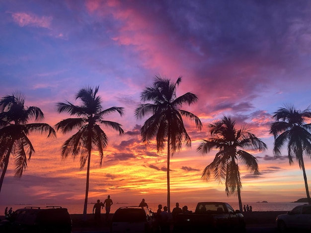 Foto sonnenuntergang-gelb