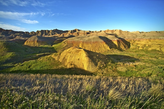 Sonnenuntergang in den Badlands