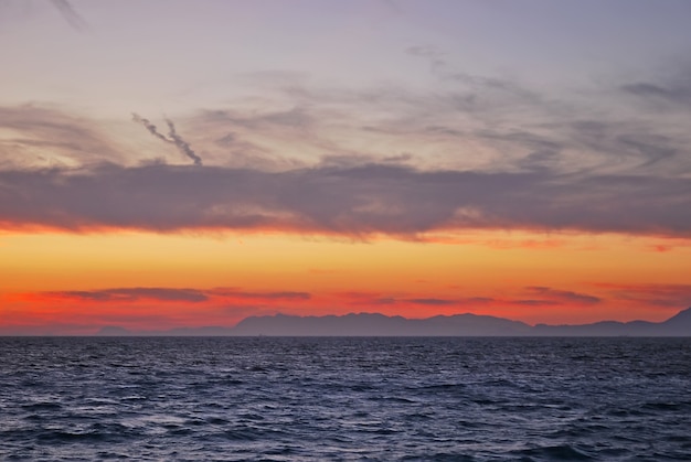 Sonnenuntergang in der Ägäis