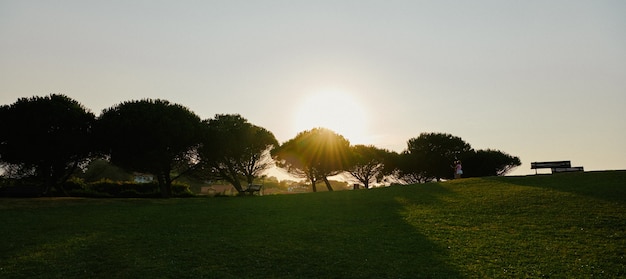 Sonnenuntergang in Nordspanien