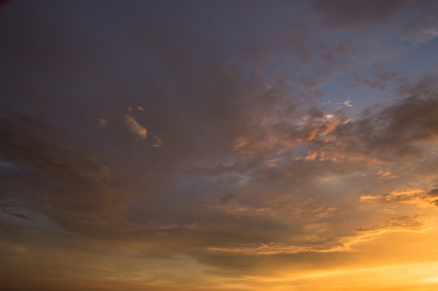 Sonnenuntergang orange