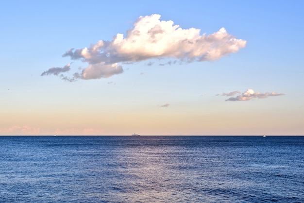 Sonnenuntergang Platja Nova Icaria oder Barceloneta Spanien