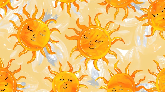 Sonnige Tapeten