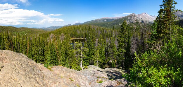 Sonniger Tag im Rocky Mountain National Park